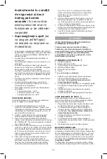 Preview for 157 page of Dremel 8260 Original Instructions Manual