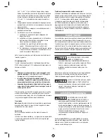 Preview for 34 page of Dremel 8300 Original Instructions Manual