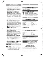 Preview for 50 page of Dremel 8300 Original Instructions Manual