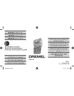 Dremel AT01-PGA Operating/Safety Instructions Manual preview