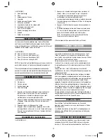 Preview for 23 page of Dremel Digital 400 series Original Instructions Manual