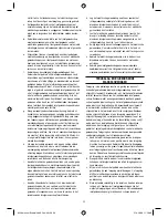 Preview for 33 page of Dremel Digital 400 series Original Instructions Manual