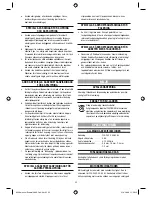 Preview for 45 page of Dremel Digital 400 series Original Instructions Manual