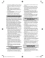 Preview for 55 page of Dremel Digital 400 series Original Instructions Manual