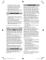 Preview for 57 page of Dremel Digital 400 series Original Instructions Manual