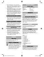 Preview for 61 page of Dremel Digital 400 series Original Instructions Manual