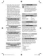 Preview for 72 page of Dremel Digital 400 series Original Instructions Manual