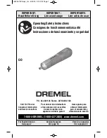 Dremel GO Operating/Safety Instructions Manual предпросмотр