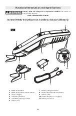 Предварительный просмотр 8 страницы Dremel HSSC-01 Operating Instructions Manual