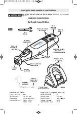 Предварительный просмотр 40 страницы Dremel Micro 8050 Operating/Safety Instructions Manual