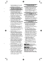 Preview for 21 page of Dremel Micro Original Instructions Manual