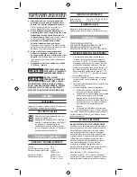 Preview for 95 page of Dremel Micro Original Instructions Manual