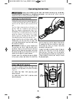 Preview for 16 page of Dremel MM20V Operating/Safety Instructions Manual