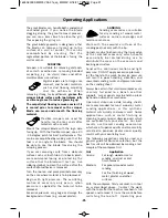 Preview for 22 page of Dremel MM20V Operating/Safety Instructions Manual