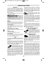 Preview for 43 page of Dremel MM20V Operating/Safety Instructions Manual