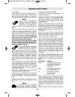 Preview for 44 page of Dremel MM20V Operating/Safety Instructions Manual