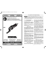 Dremel MM45 Operating/Safety Instructions Manual preview