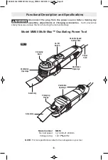 Preview for 8 page of Dremel MM50 Operating/Safety Instructions Manual