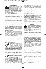 Preview for 16 page of Dremel MM50 Operating/Safety Instructions Manual