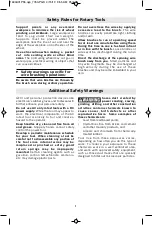 Preview for 7 page of Dremel PawControl 7760-PGK Operating/Safety Instructions Manual