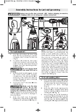 Preview for 15 page of Dremel PawControl 7760-PGK Operating/Safety Instructions Manual