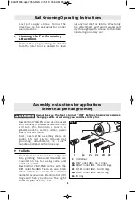 Preview for 19 page of Dremel PawControl 7760-PGK Operating/Safety Instructions Manual