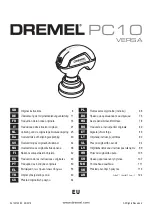 Dremel PC10 Original Instructions Manual preview