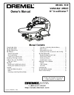 Dremel ScrollStation 1830 Owner'S Manual preview