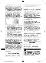 Preview for 42 page of Dremel Stylus Lithium-Ion Original Instructions Manual