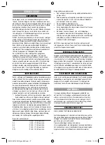 Preview for 47 page of Dremel Stylus Lithium-Ion Original Instructions Manual