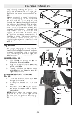 Preview for 20 page of Dremel Ultra-Saw US20V Operating/Safety Instructions Manual