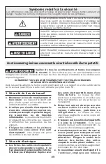 Preview for 25 page of Dremel Ultra-Saw US20V Operating/Safety Instructions Manual