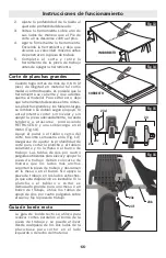 Preview for 66 page of Dremel Ultra-Saw US20V Operating/Safety Instructions Manual