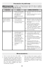 Preview for 69 page of Dremel Ultra-Saw US20V Operating/Safety Instructions Manual