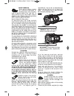 Preview for 13 page of Dremel VELOCITY VC60 Operating/Safety Instructions Manual