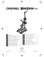 Dremel WorkStation 220 Original Instructions Manual preview