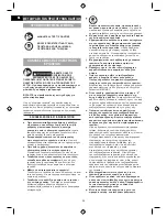 Preview for 34 page of Dremel WorkStation 220 Original Instructions Manual