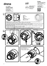 Preview for 1 page of Drena Air 99635 Quick Start Manual