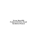 Предварительный просмотр 3 страницы Dresser Wayne HyperPIB Series Installation Manual