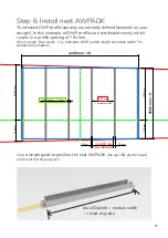 Предварительный просмотр 15 страницы DressWall Freestanding Free 1-side Installation Manual