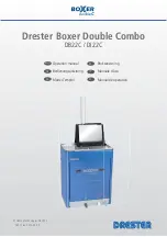 Drester Boxer Double Combo DB22C Operation Manual предпросмотр