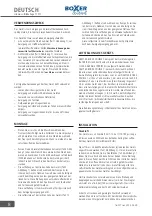 Preview for 8 page of Drester Boxer Double Combo DB22C Operation Manual