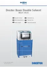 Drester Boxer Double S DB22S Operation Manual предпросмотр