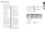 Preview for 3 page of Dreve PCU LED N2 Instructions For Use Manual