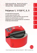 Предварительный просмотр 1 страницы Dreve Polymax 1 Working Instructions