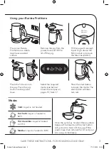 Предварительный просмотр 3 страницы Drew & Cole Barista Frothiere User Manual