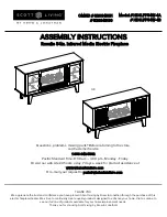 Preview for 1 page of drew & jonathan 320643180 Assembly Instructions Manual