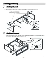 Предварительный просмотр 8 страницы drew & jonathan 320643186 Assembly Instructions Manual