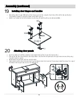 Предварительный просмотр 14 страницы drew & jonathan 320643186 Assembly Instructions Manual