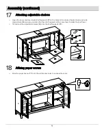 Предварительный просмотр 13 страницы drew & jonathan 320643193 Assembly Instructions Manual